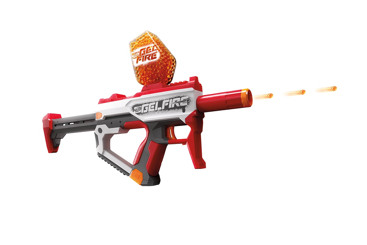 hasbro nerf toy guns gel blasters water pellets pro gelfire mythic full auto collectible 