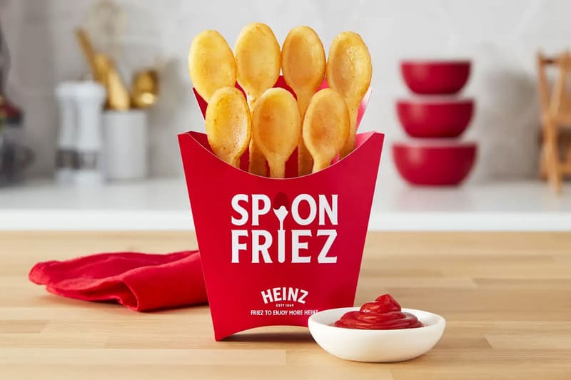 Heinz Ketchup Spoon Friez scoop up sauce United Kingdom UK raffle national fry day release info date