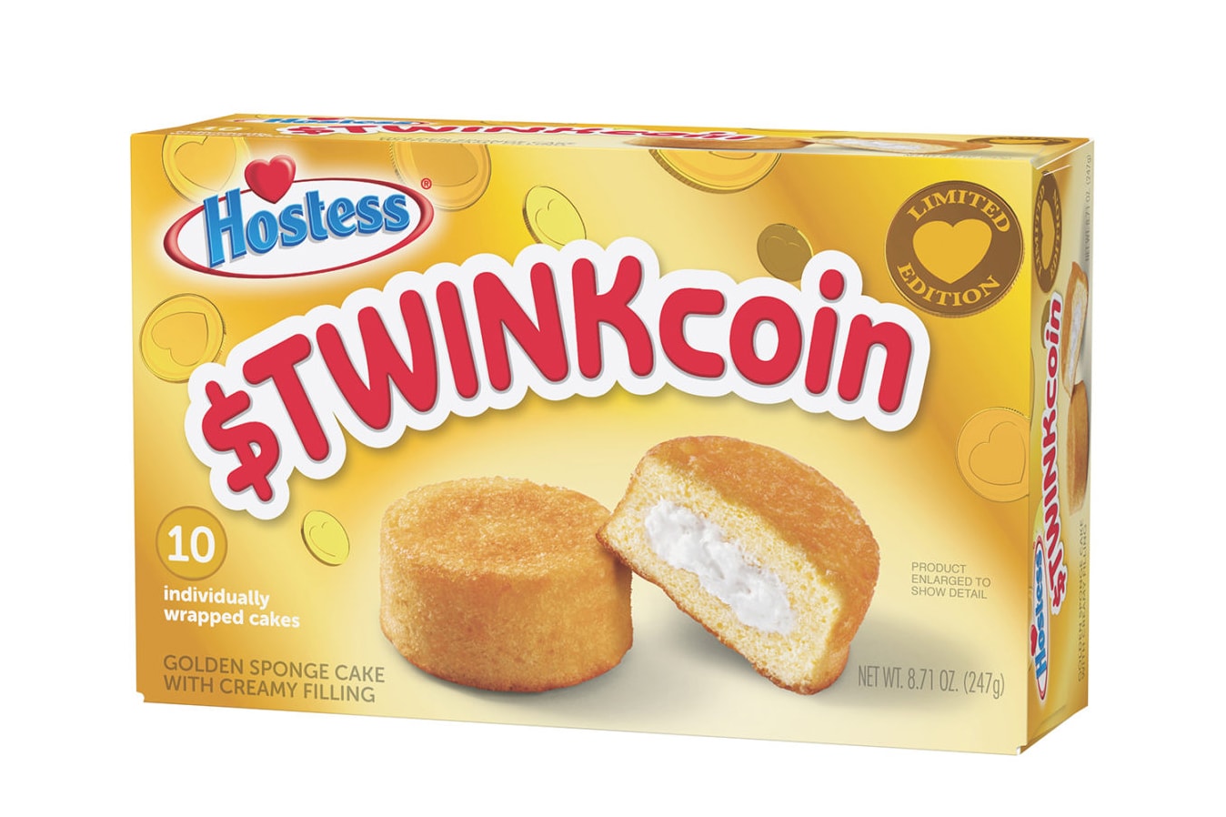 Hostess Twinkies $TWINKcoin limited release snacks food cryptocurrency 