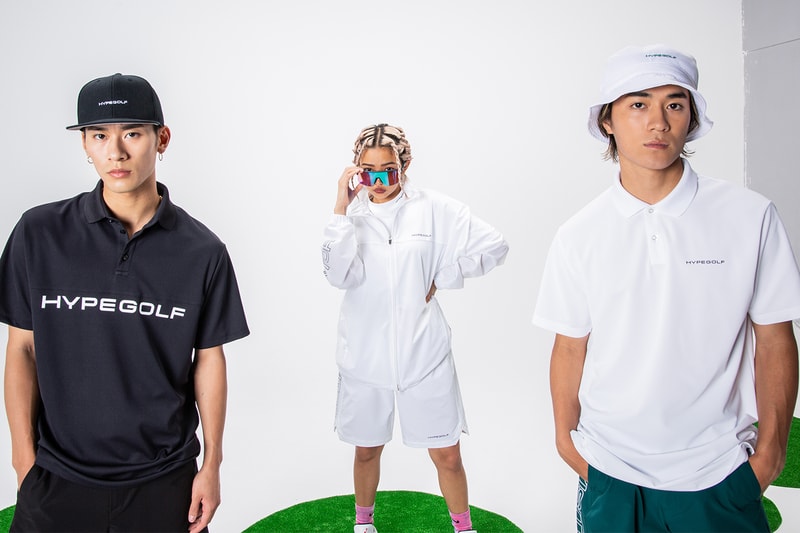 Hypegolf Japan Apparel Collection Drop one Closer Look golfing sports apparel shibuya Tokyo 