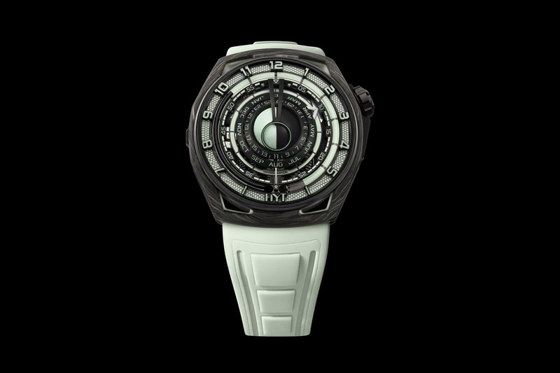 Swiss Watchmaker HYT Unveils Luminescent Moon Runner Model