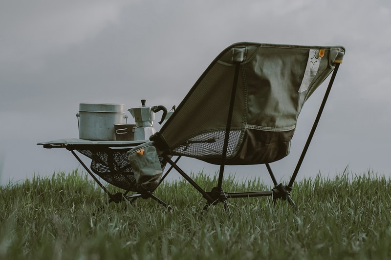 INVINCIBLE Helinox 2022 capsule collection outdoors camping hiking collaborations chairs cots 