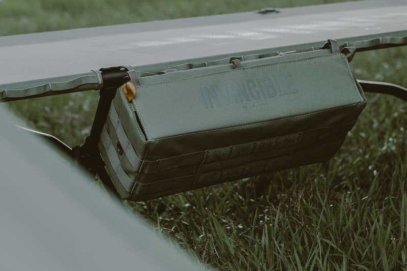 INVINCIBLE Helinox 2022 capsule collection outdoors camping hiking collaborations chairs cots