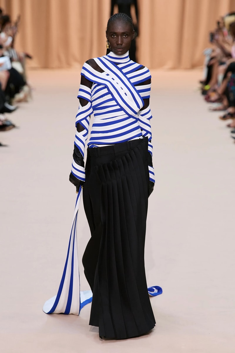 Jean Paul Gaultier Olivier Rousteing Fall 2022 Couture Paris Fashion Week Collection Runway Mens Archive 