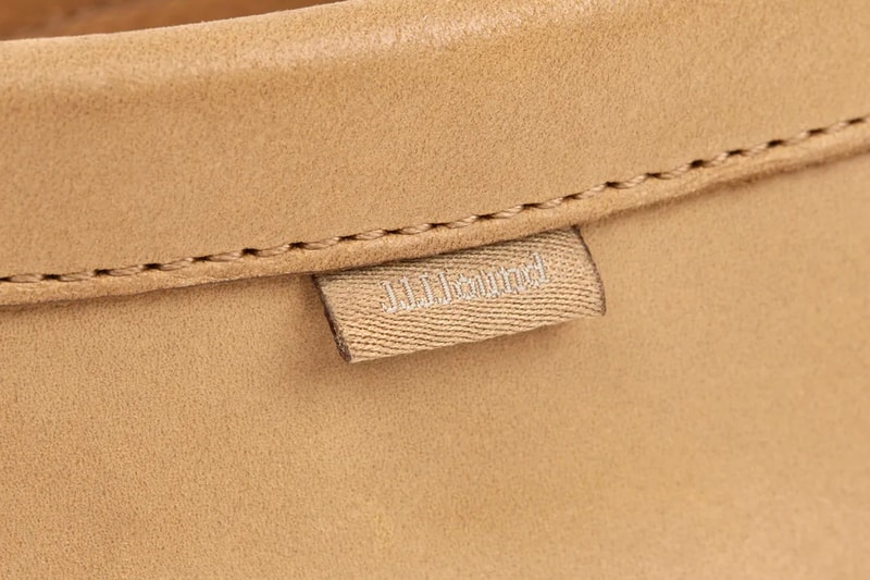 JJJJound padmore barnes P404 original boot soft leather wallabees 1963 p204 moccasin tan crepe rubber sole july 8 release info date price 