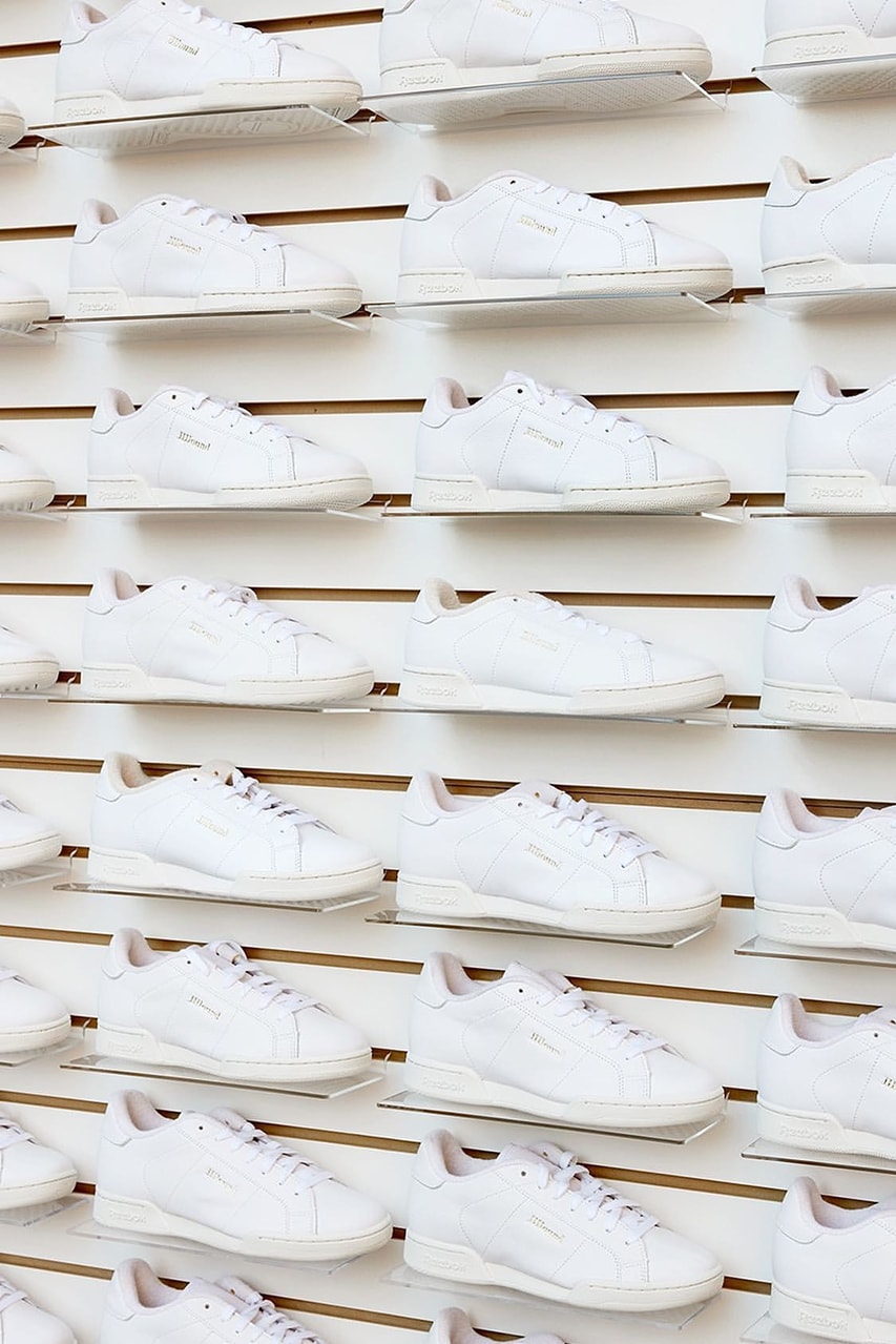 JJJJound x Reebok NPC II Collaboration Release Information Drop Date Sneakers Footwear White Summer Justin Saunders