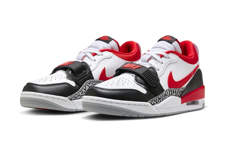 Take an Official Look at the Jordan Legacy 312 Low "Black Toe"