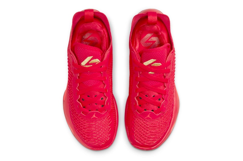 Official Look at Jordan Luka 1 "University Red" luka doncic dallas mavericks nba basketball air jordan michael jordan nike 