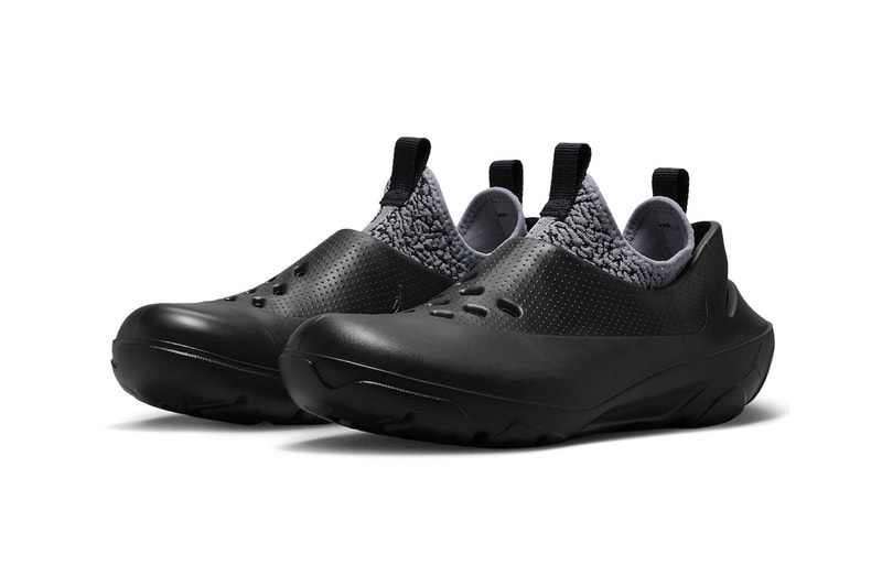 Jordan System.23 Clog Surfaces in "Black" Release Info jordan brand michael jordan crocs jumpman basketball shoes nike