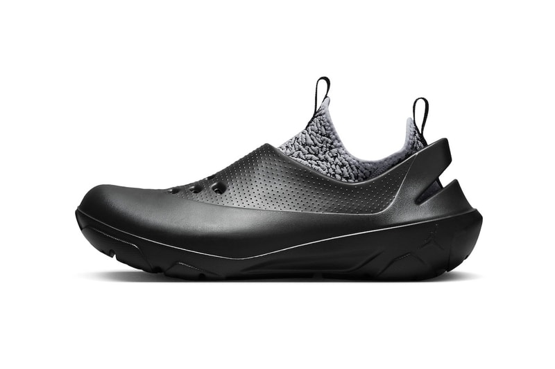 Jordan System.23 Clog Surfaces in "Black" Release Info jordan brand michael jordan crocs jumpman basketball shoes nike