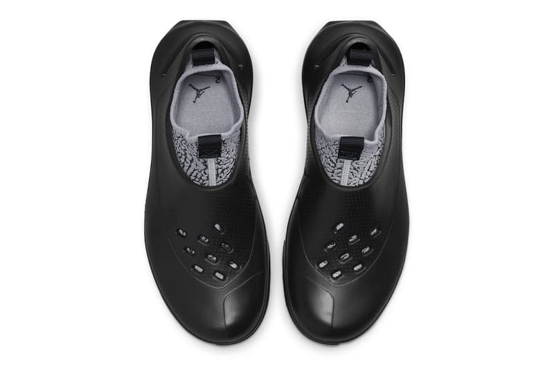 Jordan System.23 Clog Surfaces in "Black" Release Info jordan brand michael jordan crocs jumpman basketball shoes nike