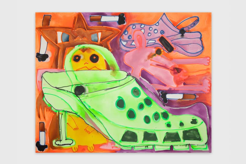 Katherine Bernhardt Exhibition David Zwirner London
