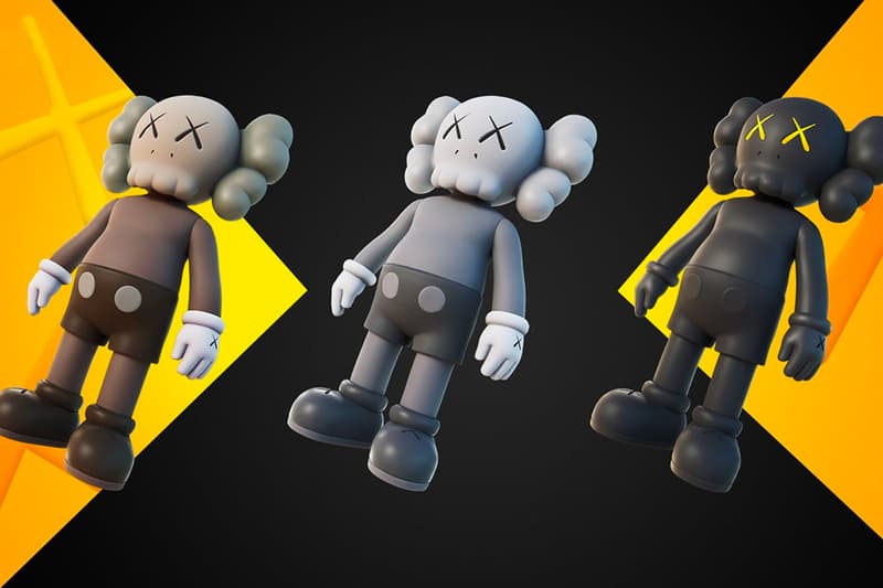 KAWS Fortnite KAWSPEELY Skin collaboration Release