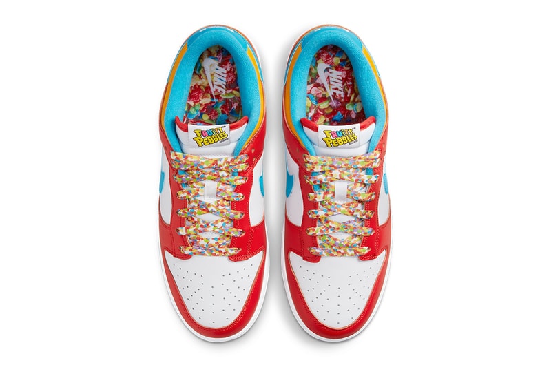 lebron james nike dunk low fruity pebbles DH8009 600 release date info store list buying guide photos price 