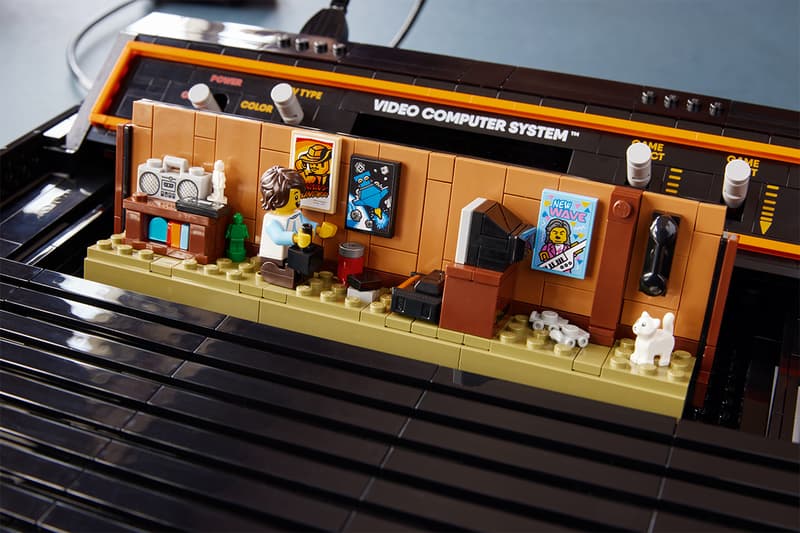 lego atari 50th anniversary celebrations 2600 video computer game system replica brick set collectibles toys 10306 august 1