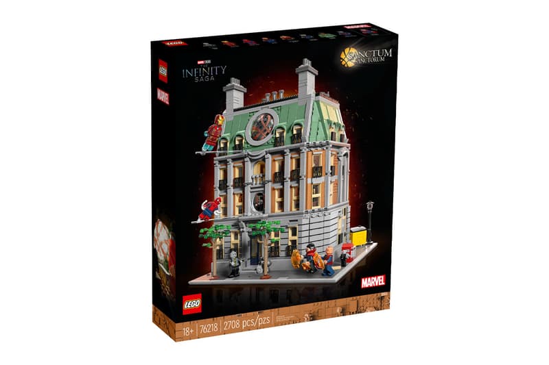 Lego Doctor Strange in the Multiverse of Madness 2708 piece recreation sanctum sanctorum residence 