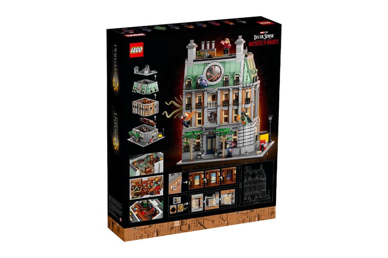 Lego Doctor Strange in the Multiverse of Madness 2708 piece recreation sanctum sanctorum residence 