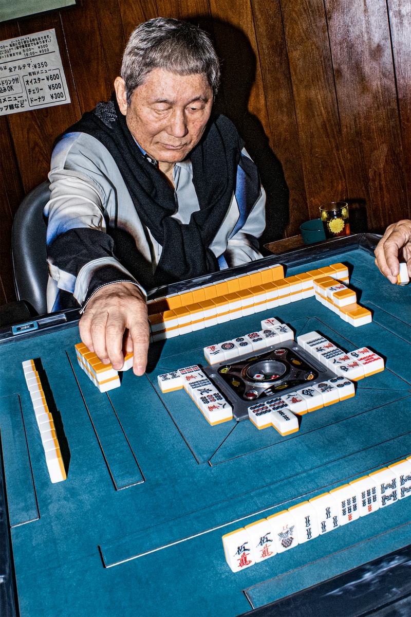 LOEWE and GR8 Premiere FW22 Campaign Takeshi Kitano Nijiro Murakami Tokio Emoto DJ Jyrrel