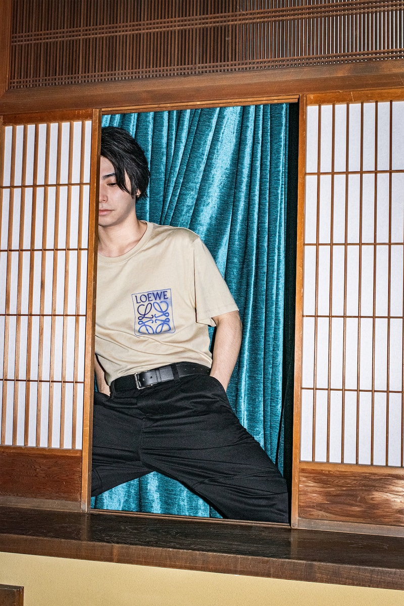 LOEWE and GR8 Premiere FW22 Campaign Takeshi Kitano Nijiro Murakami Tokio Emoto DJ Jyrrel
