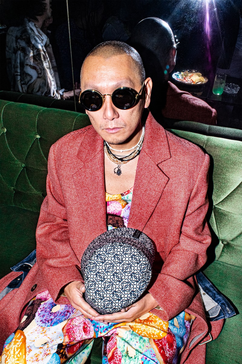 LOEWE and GR8 Premiere FW22 Campaign Takeshi Kitano Nijiro Murakami Tokio Emoto DJ Jyrrel