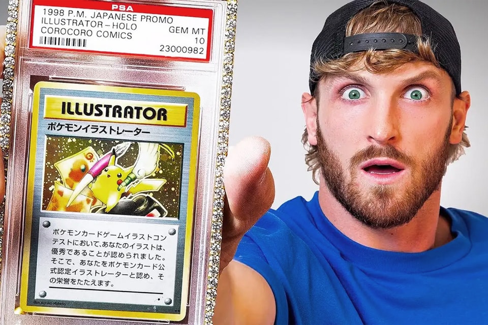 Logan Paul Turns World's Most Expensive Pokémon Card Into Digital Asset