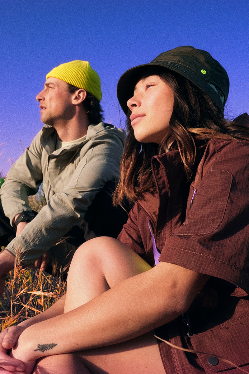 lululemon ss22 Hike Collection lookbook hiking outdoors summer