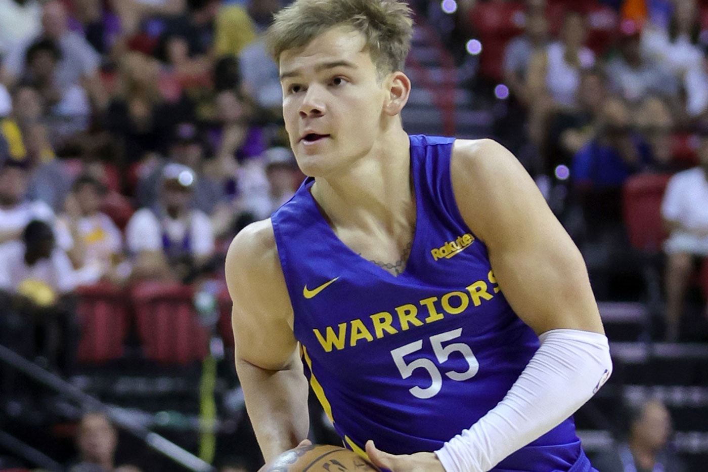 Mac McClung and Golden State Warriors Agree to 1 one Year Deal Shams Charania The Athletic Stadium summer league lakers virginia point guard agreement 2022 2023 news 