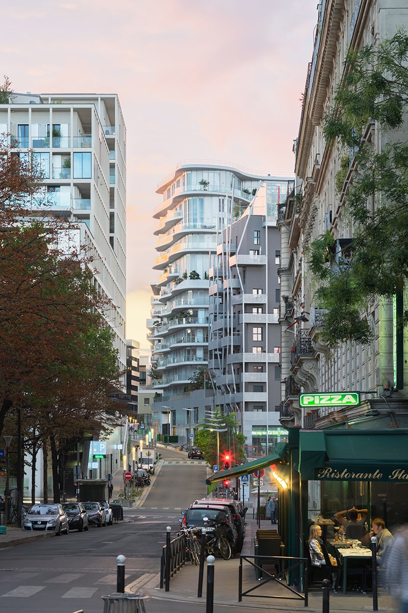 MAD's Sinuous Housing Block Brings a New Landmark to Paris