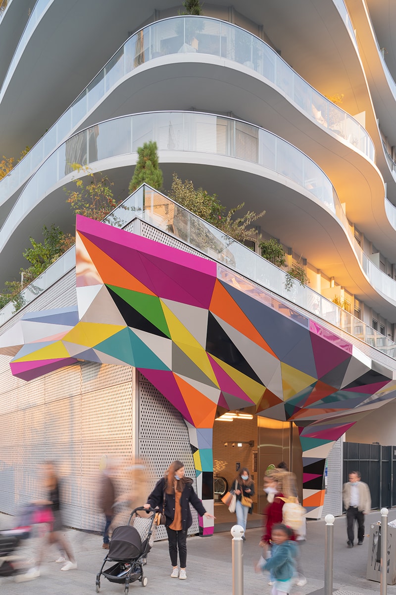 MAD's Sinuous Housing Block Brings a New Landmark to Paris