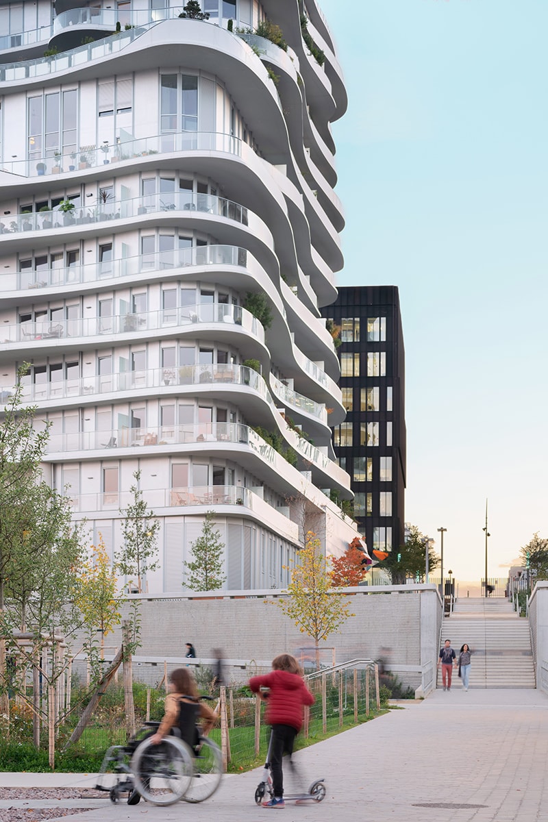 MAD's Sinuous Housing Block Brings a New Landmark to Paris