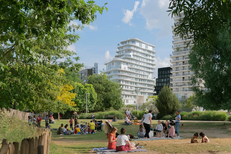 MAD's Sinuous Housing Block Brings a New Landmark to Paris