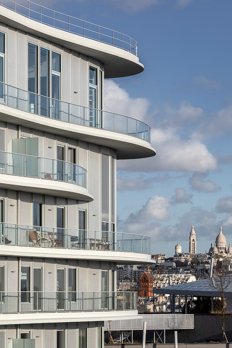 MAD's Sinuous Housing Block Brings a New Landmark to Paris