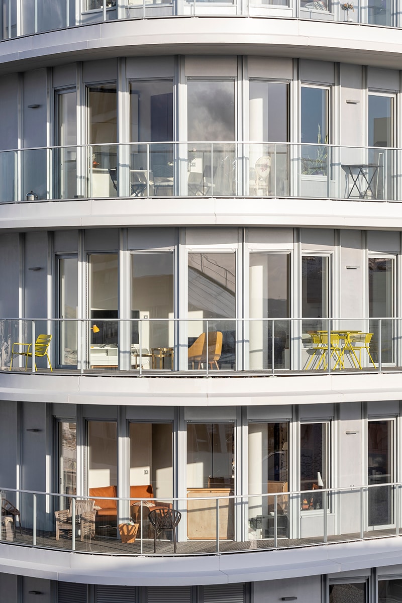 MAD's Sinuous Housing Block Brings a New Landmark to Paris