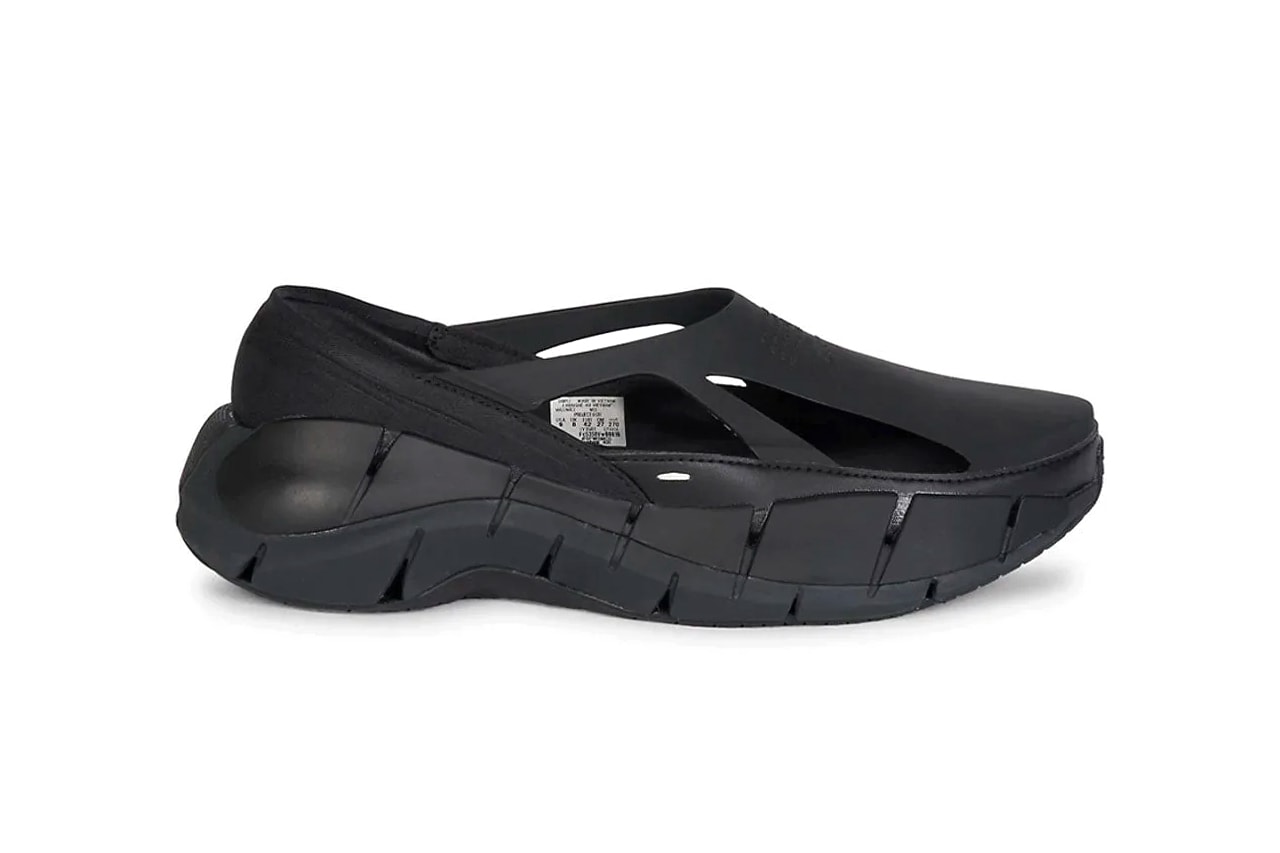 Maison Margiela x Reebok Croafer Slip-On Shoe Black Clog Loafer Hybrid Sneaker Footwear Designer Machine-A Release Information SS22