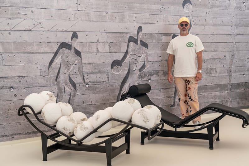 Daniel Arsham Presents 'Le Modulor du Basketball' at MAMO