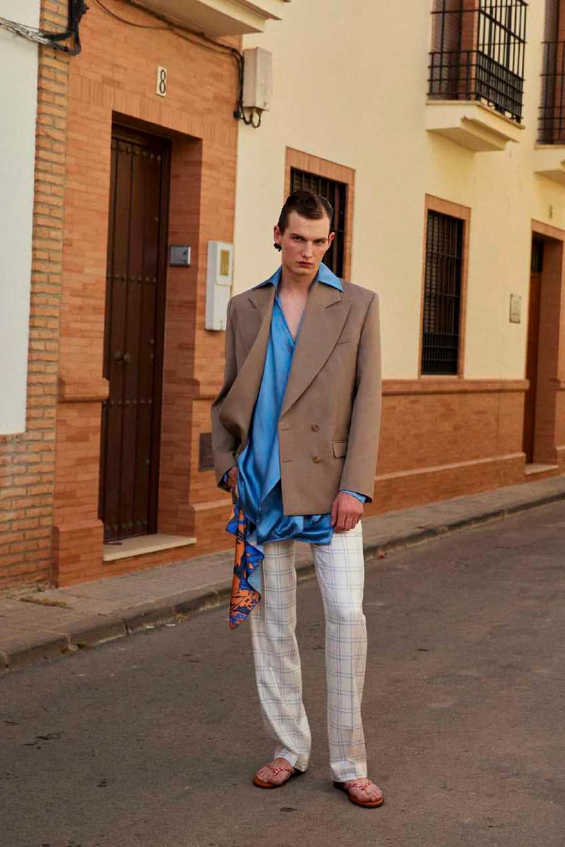 Mans Spring/Summer 2023 "Raíces" Collection Menswear Emerging Designer Brand Menswear Lookbook Jaime Álvarez