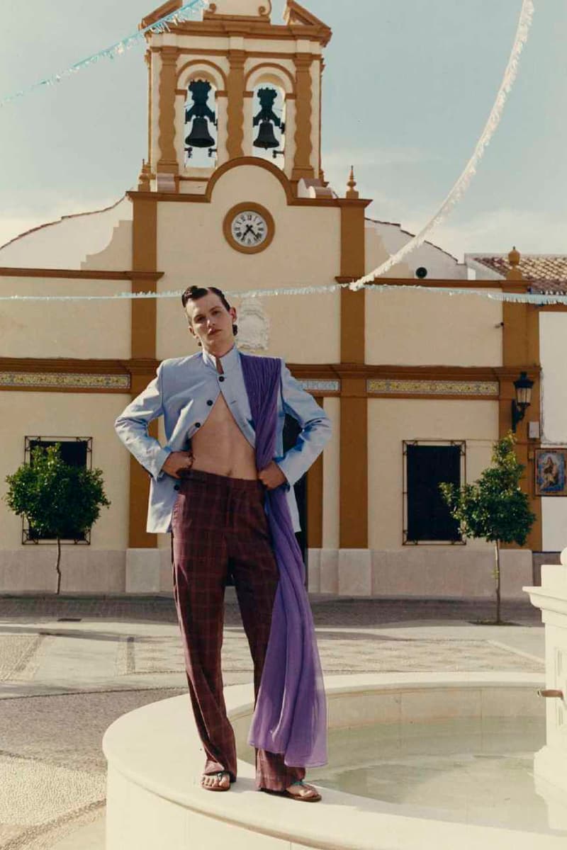 Mans Spring/Summer 2023 "Raíces" Collection Menswear Emerging Designer Brand Menswear Lookbook Jaime Álvarez