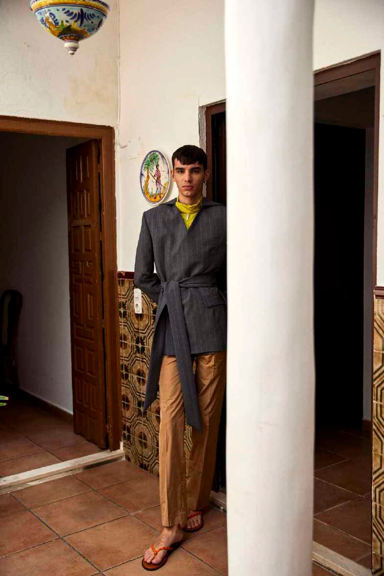 Mans Spring/Summer 2023 "Raíces" Collection Menswear Emerging Designer Brand Menswear Lookbook Jaime Álvarez