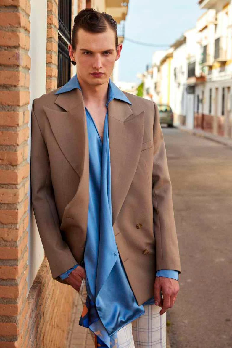 Mans Spring/Summer 2023 "Raíces" Collection Menswear Emerging Designer Brand Menswear Lookbook Jaime Álvarez