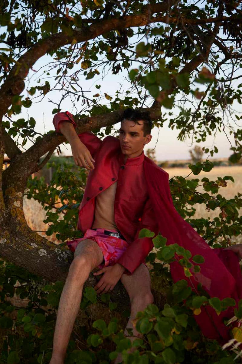 Mans Spring/Summer 2023 "Raíces" Collection Menswear Emerging Designer Brand Menswear Lookbook Jaime Álvarez