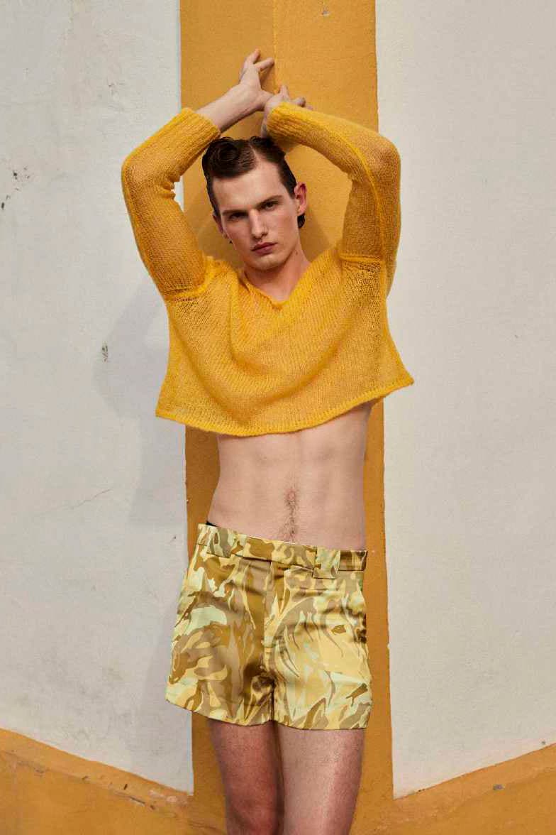 Mans Spring/Summer 2023 "Raíces" Collection Menswear Emerging Designer Brand Menswear Lookbook Jaime Álvarez