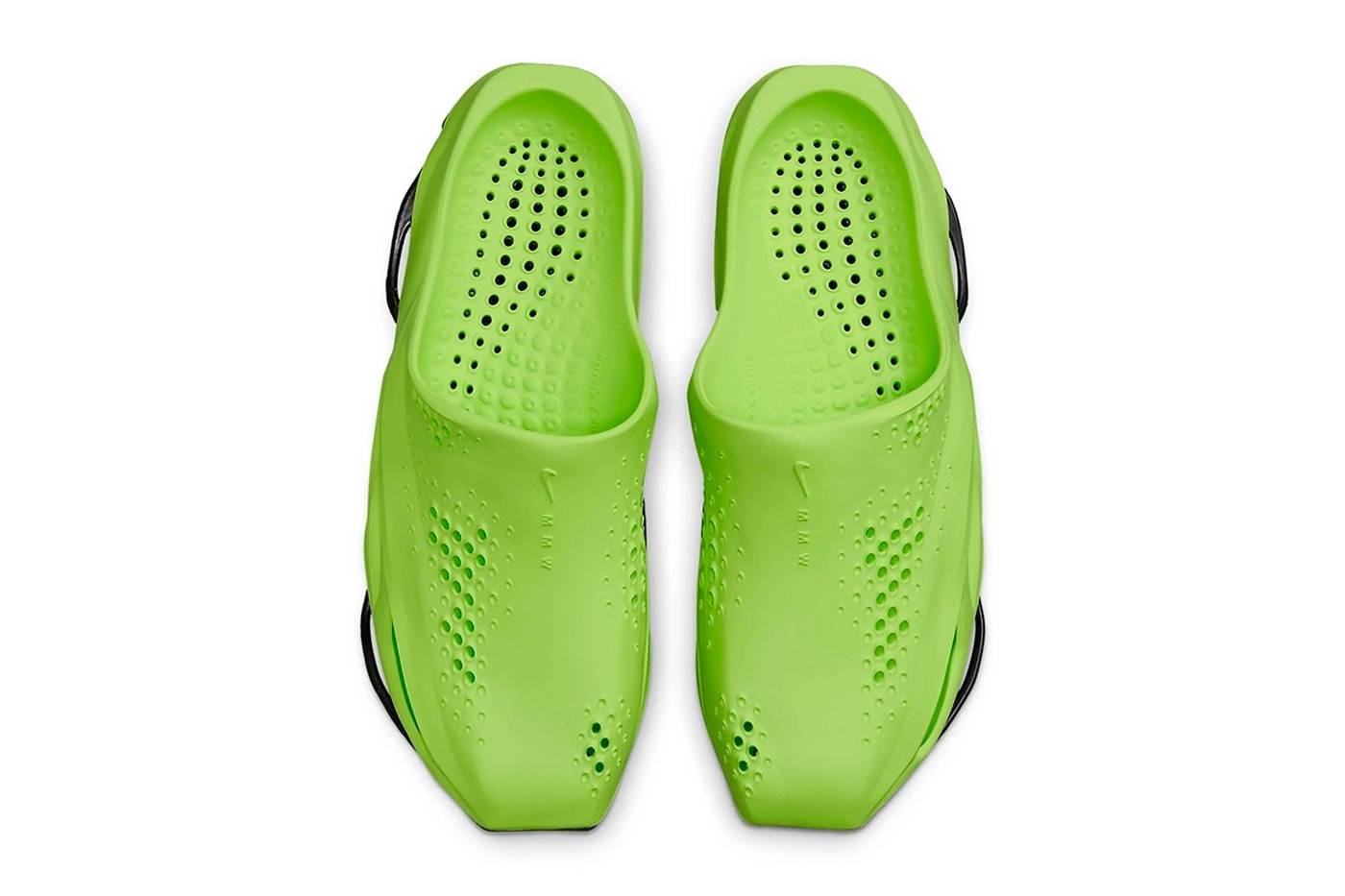 Matthew M Williams MMW Nike Zoom MMW 5 volt black clog info crocs footwear clogs 