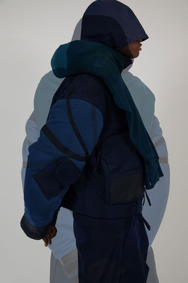 Meanswhile Fall winter 2022 collection tech tweed jacket m65 beaufort flight polartec dyneema overwrap sandas vibram footwear lookbook japan naohiro fujisaki release info date price 