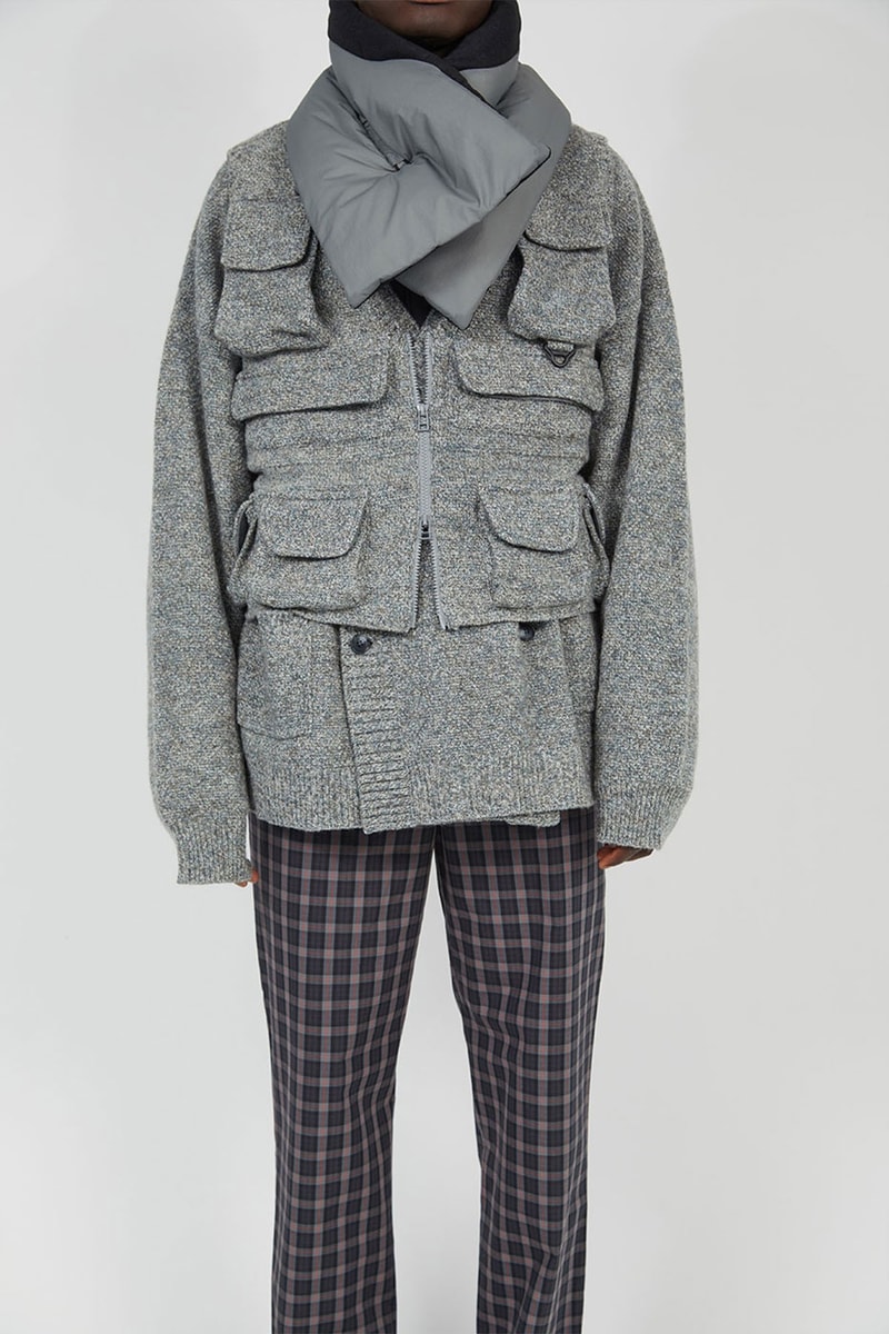Meanswhile Fall winter 2022 collection tech tweed jacket m65 beaufort flight polartec dyneema overwrap sandas vibram footwear lookbook japan naohiro fujisaki release info date price 