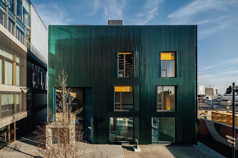 Mole Architects Adds Iridescent Facade to Design District Building