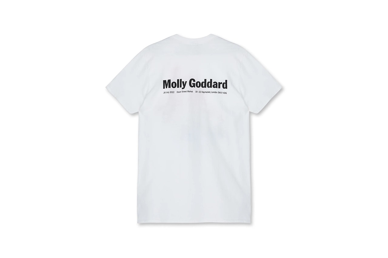 Molly Goddard Dover Street Market London Betty Larom Sarah Edwards Tegen Williams Mark Goddard Installation Graphic Tshirt Bags