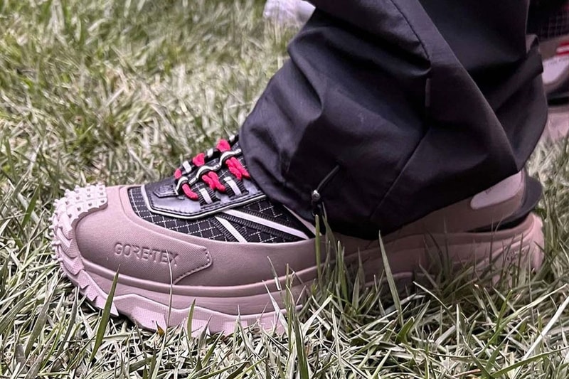 Moncler Trailgrip GTX hiking low top shoes boots vibram gore tex 76I L72065 750 usd release info date price