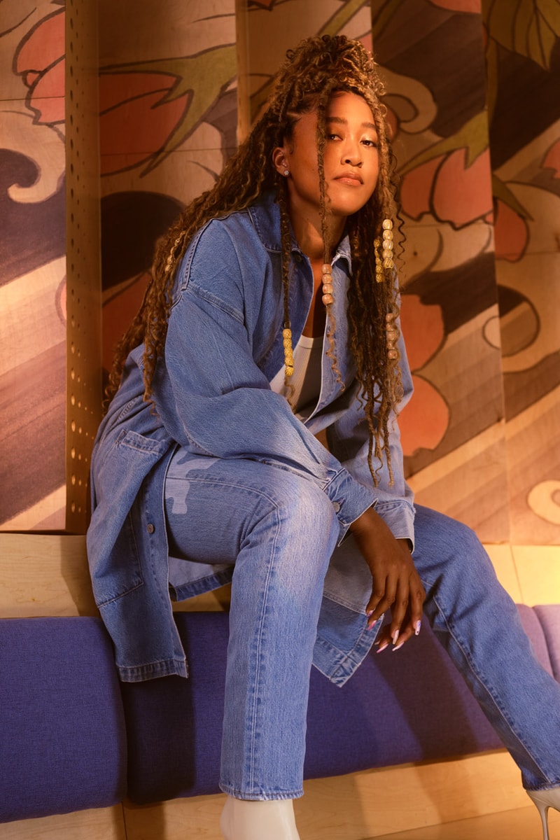 Levi's Taps Naomi Osaka for Lively SS22 Capsule