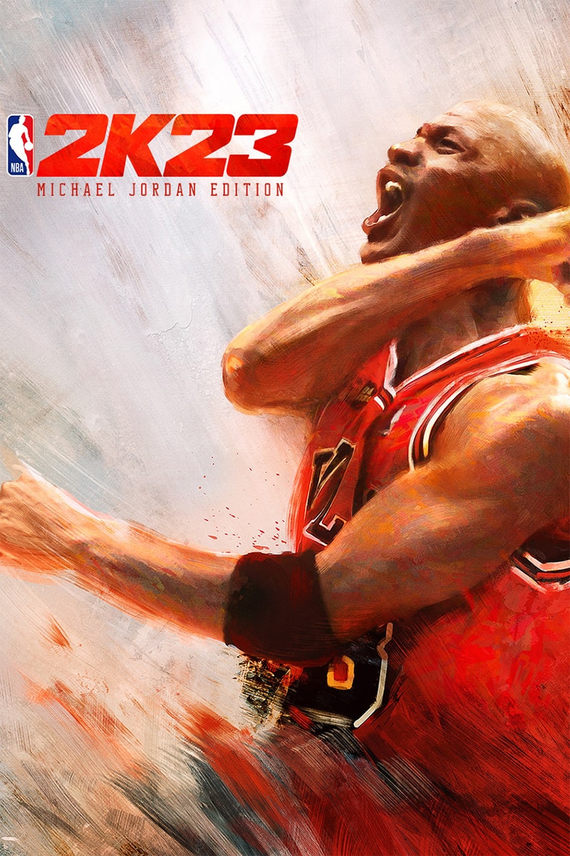 NBA 2K23 michael jordan cover 