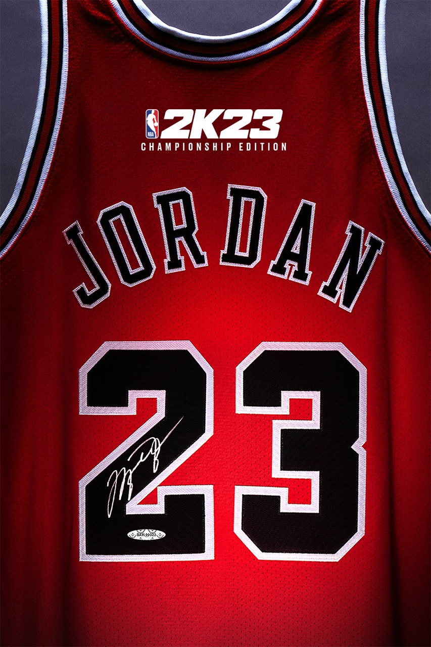 NBA 2K23 michael jordan cover 